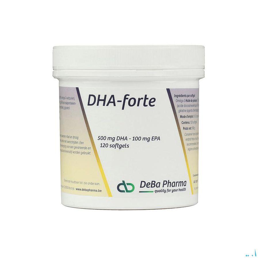 Dha Forte Capsule 120x500 mg  -  Deba Pharma
