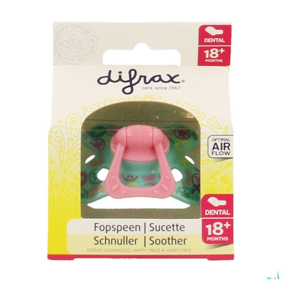 Difrax Fopspeen Sil Dental Xtr Sterk + 18m 342  -  Difrax