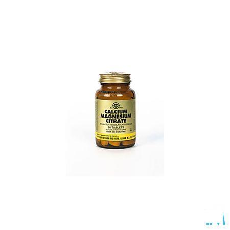 Solgar Calcium Magnesium Citrate Comprimes 100  -  Solgar Vitamins
