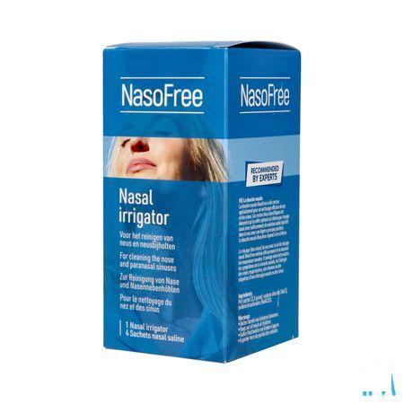 Nasofree Neusdouche Fl + 4 Zakjes