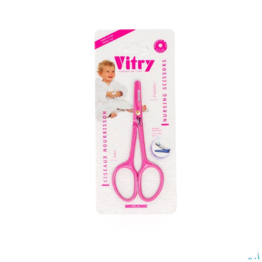 Vitry Ciseaux Nourrisson Inox Pastilleel 1045  -  Vitry