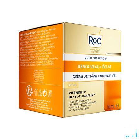 Roc Multi Correx.Revive+Glow A/Age Cr Rich Pot50 ml