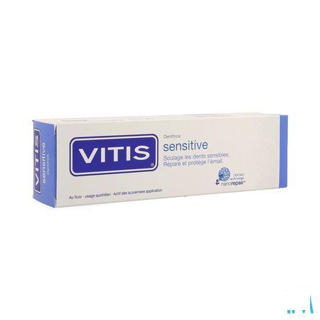 Vitis Sensitive Tandpasta 75 ml 32352  -  Dentaid