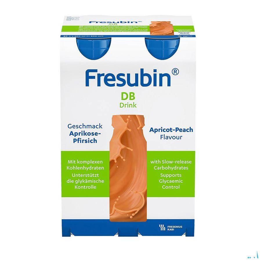 Fresubin Db Drink Peche-abricot Easybot.4x200 ml  -  Fresenius