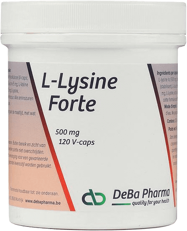 L-lysine Forte Capsule 120  -  Deba Pharma