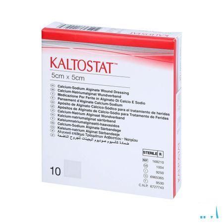 Kaltostat Pansement 5,0x 5,0cm Ster 10p  -  Convatec