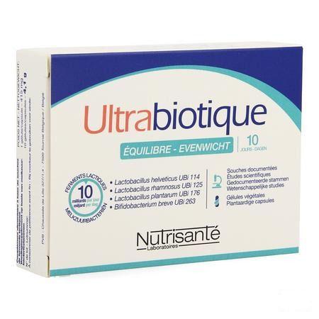 Ultrabiotique Equilibre 10j Capsule 10  -  Nutrisante