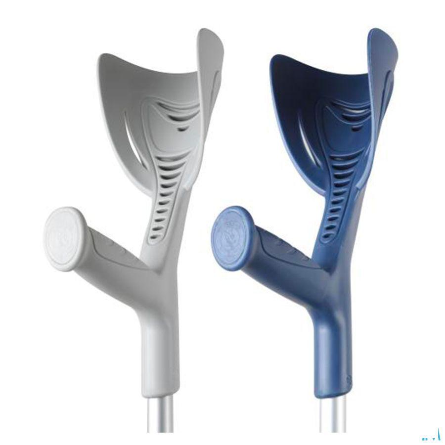 Homecare Globetrotter Kruk Mono Mat Blauw 1  -  Thuasne Benelux