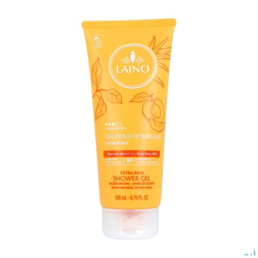 Laino Douchegel Overvet Abrikoos 200 ml