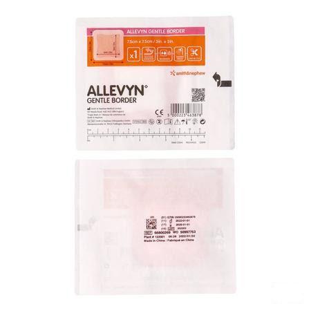 Allevyn Gentle Border Ster 7,5x 7,5cm 10 66800269  -  Smith Nephew