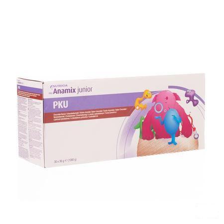 Pku Anamix Junior Chocolade Zakje 30x36g  -  Nutricia