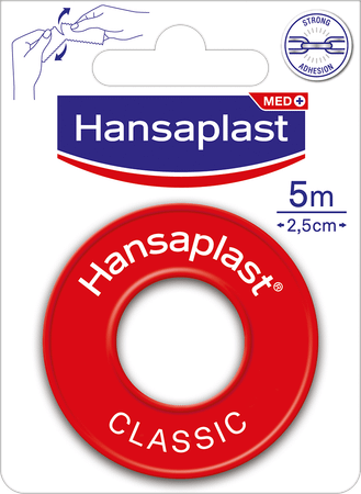 Hansaplast Fixation Tape Classic 5mx2,50cm  -  Beiersdorf