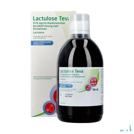 Lactulose Teva Solution Per Os 500 ml 