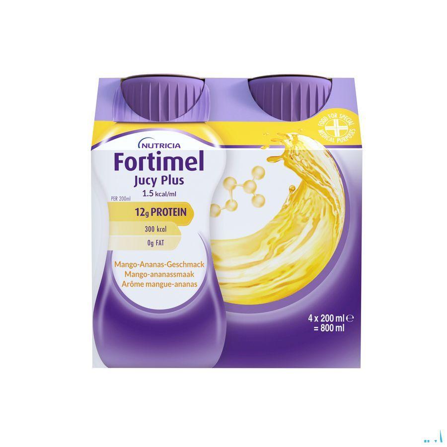 Fortimel Jucy Plus Mango Ananas 4 x 200 ml 185085