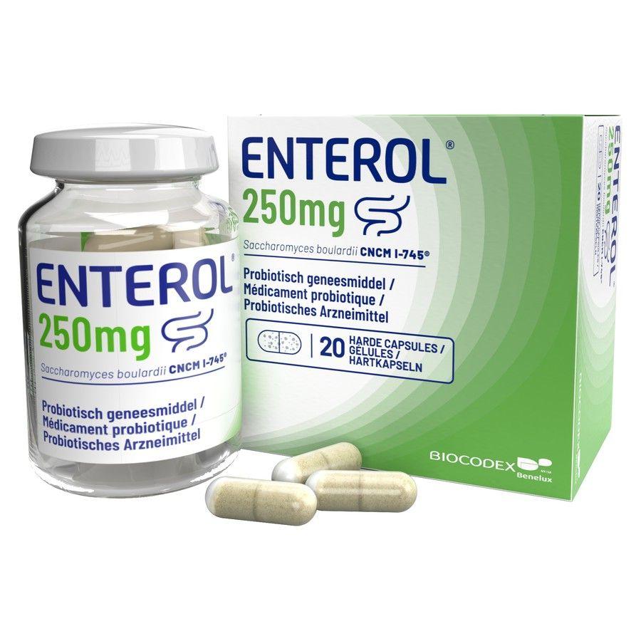 Enterol 250 mg Capsule Harde Dur 20 X 250 mg