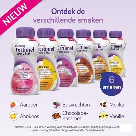 Fortimel Extra 2Kcal Fraise 4X200 ml  -  Nutricia