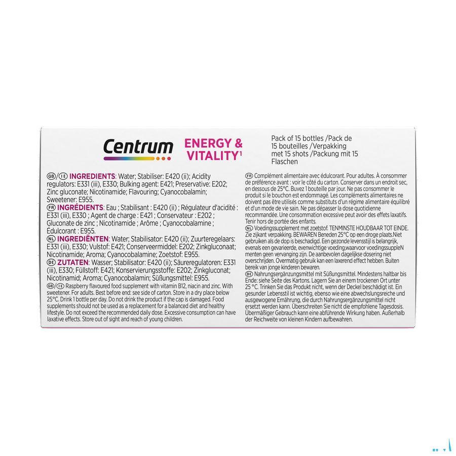 Centrum Energy & Vitality Fl 15 x 7 ml