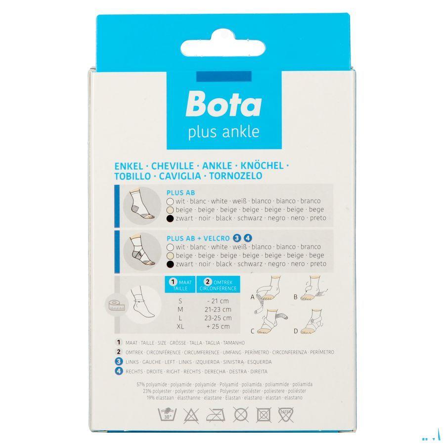 Bota Plus Enkelstuk+Velcro Zwart L 23-25Cm