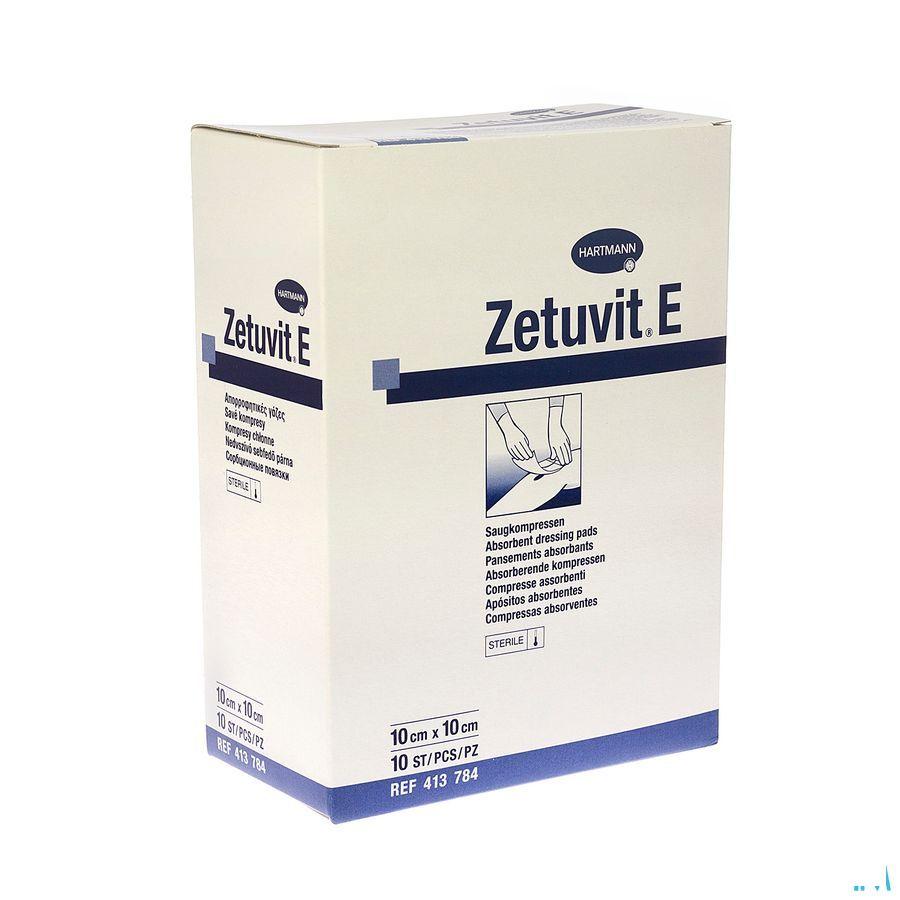 Zetuvit E 10x10cm St. 10 P/s  -  Hartmann
