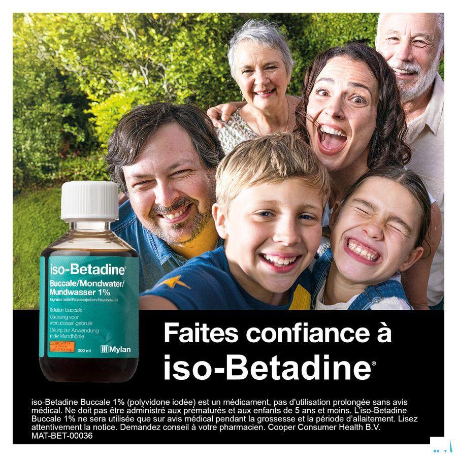 Iso Betadine 1% Solution Bucc 200 ml Ready To Use