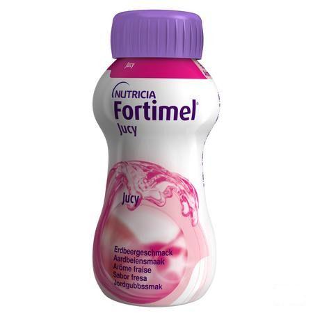 Fortimel Jucy Aardbei Cluster 4x200 ml 65462  -  Nutricia