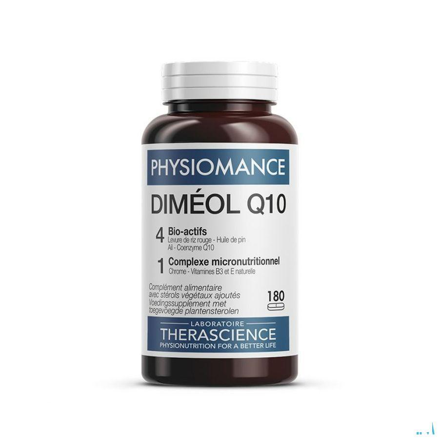 Dimeol Q10 Caps 180 Physiomance PHY416  -  Therascience