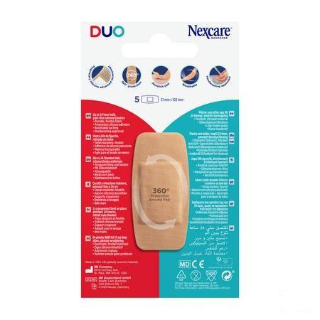 Nexcare 3M Duo Pleister Maxi 51X102Mm 5  -  3M