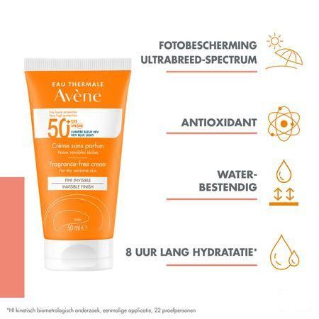 Avene Sol Ip50 + Creme Sans Parfum 50 ml  -  Avene