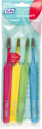Tepe Colour Compact Brosse Dents X-souple 4