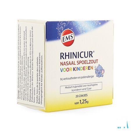 Rhinicur Sel Rincage Nasale Enfants Sach. 20X1,25G