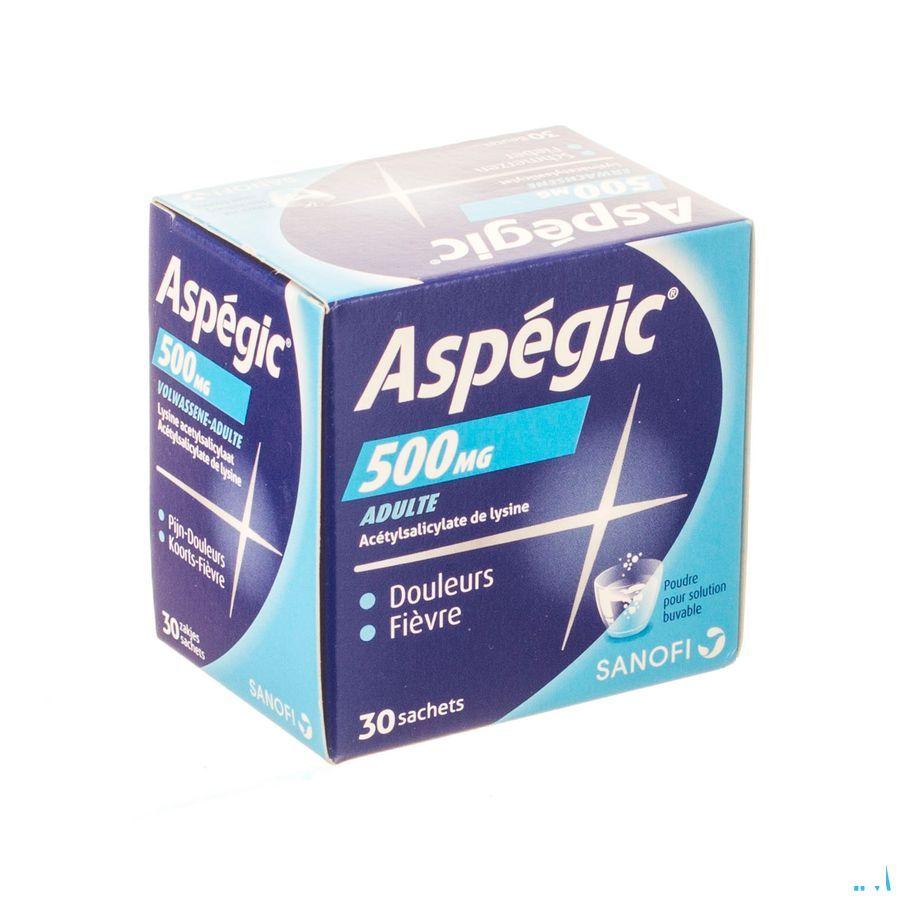 Aspegic 500 Pulv 30x 500 mg