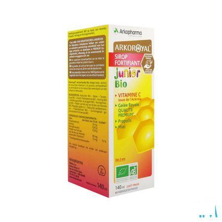 Arkoroyal Versterkende Siroop Junior Bio Fl 140 ml  -  Arkopharma