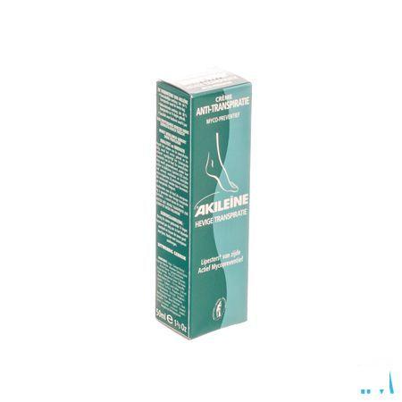 Akileine Groen Voetcreme Anti transp.tube 50 ml 103020  -  Asepta