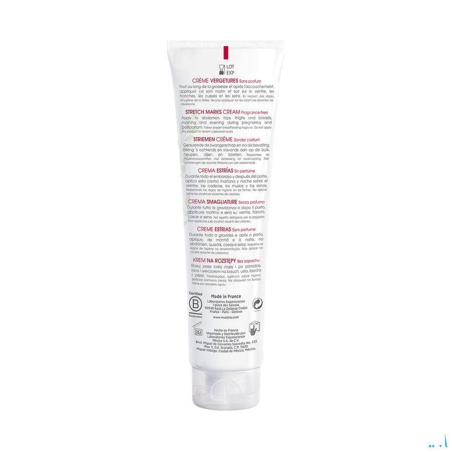 Mustela Mat Anti striemen Creme zonder parfum 150 ml