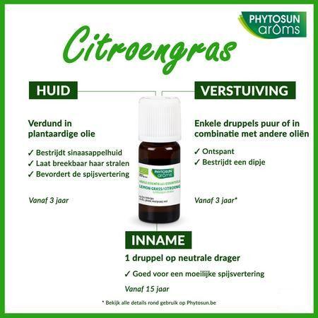 Phytosun Lemon-grass Fr-bio-01 10 ml