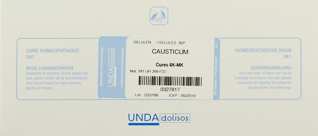 Causticum Hahnemann Cure 6k-MK  -  Boiron