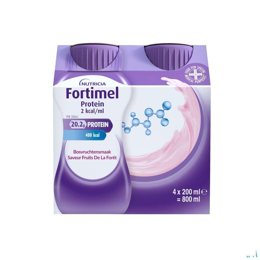 Fortimel Protein 2Kcal Bosvrucht 4X200 ml