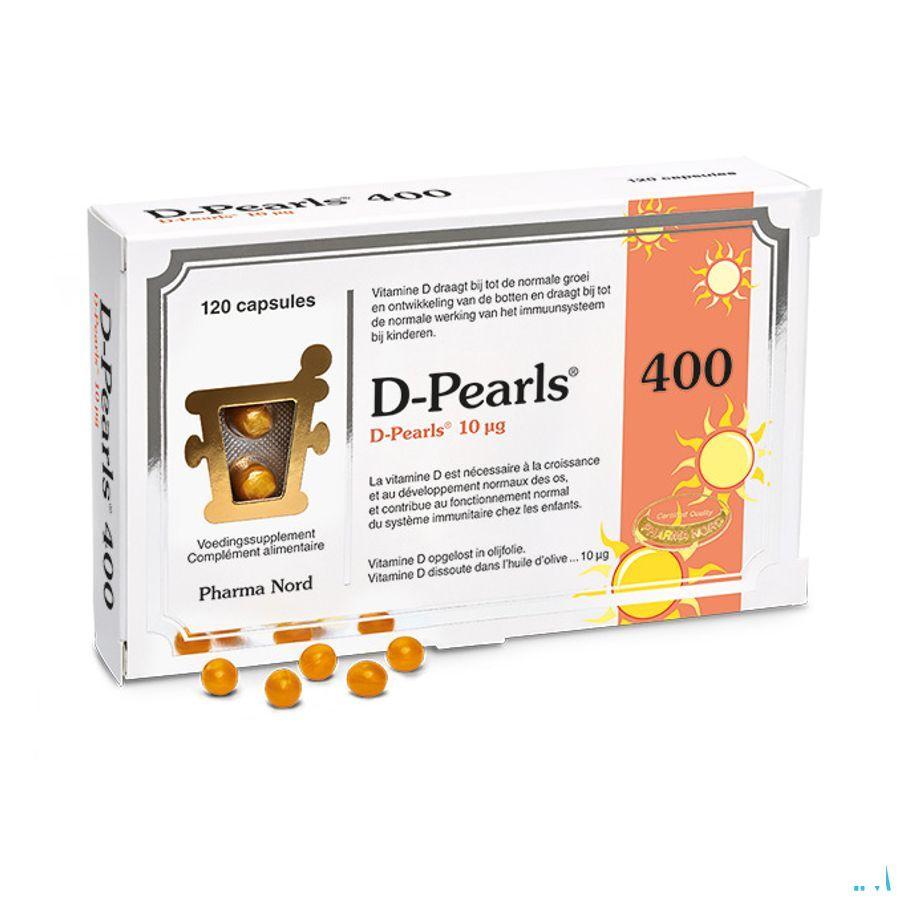 D-pearls 400 Capsule 120  -  Pharma Nord