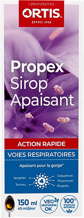 Ortis Propex Sirop Apaisant 150 ml