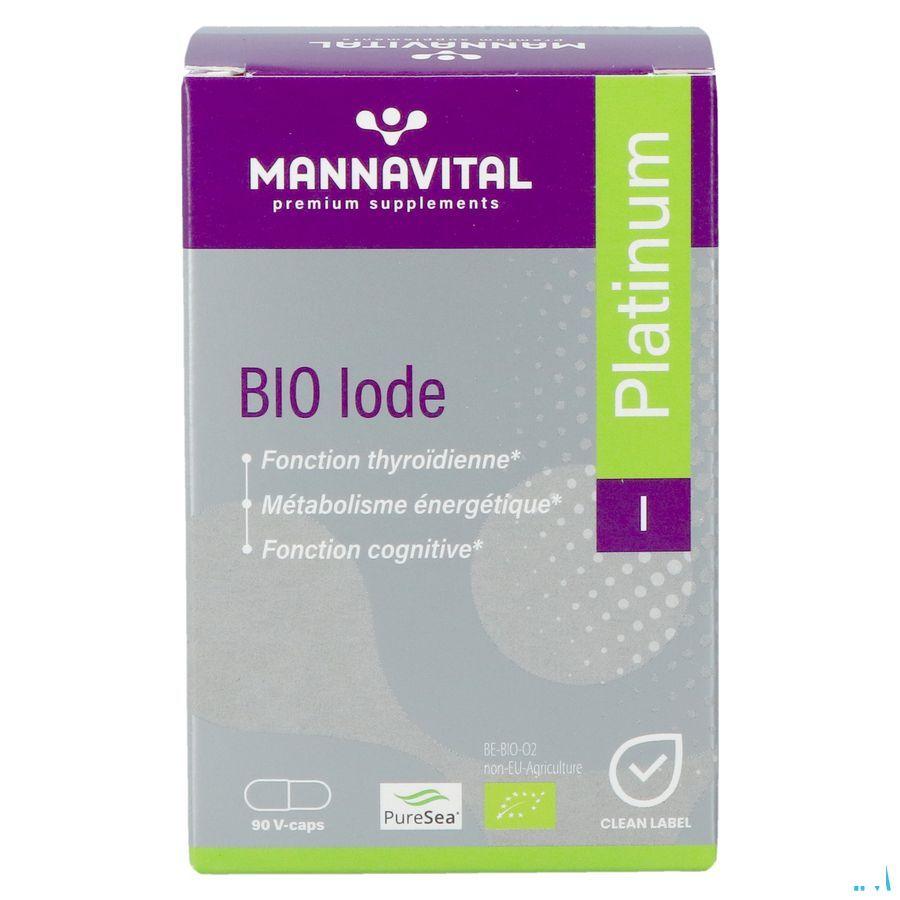 Mannavital Jodium Platinum Bio V-Caps 90