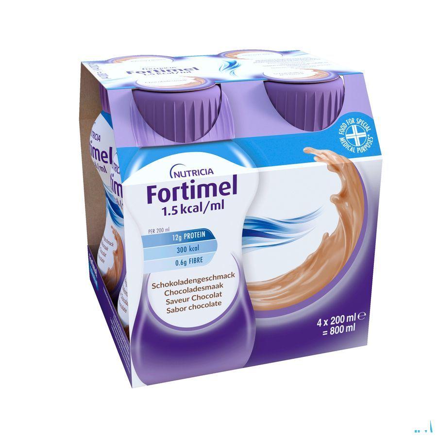 Fortimel 1.5Kcal Chocolade 4 x 200 ml