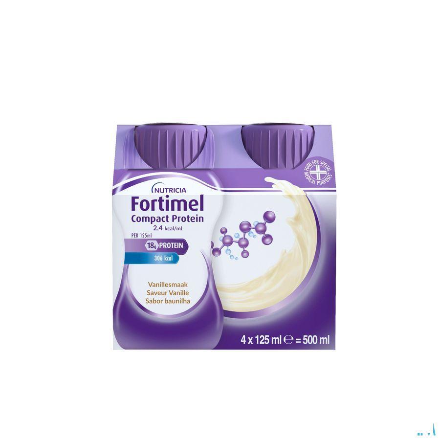 Fortimel Compact Protein 2.4Kcal Vanilla 4 x 125 ml