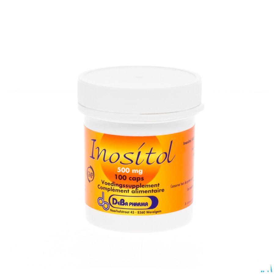 Inositol 500 mg Capsule 100  -  Deba Pharma