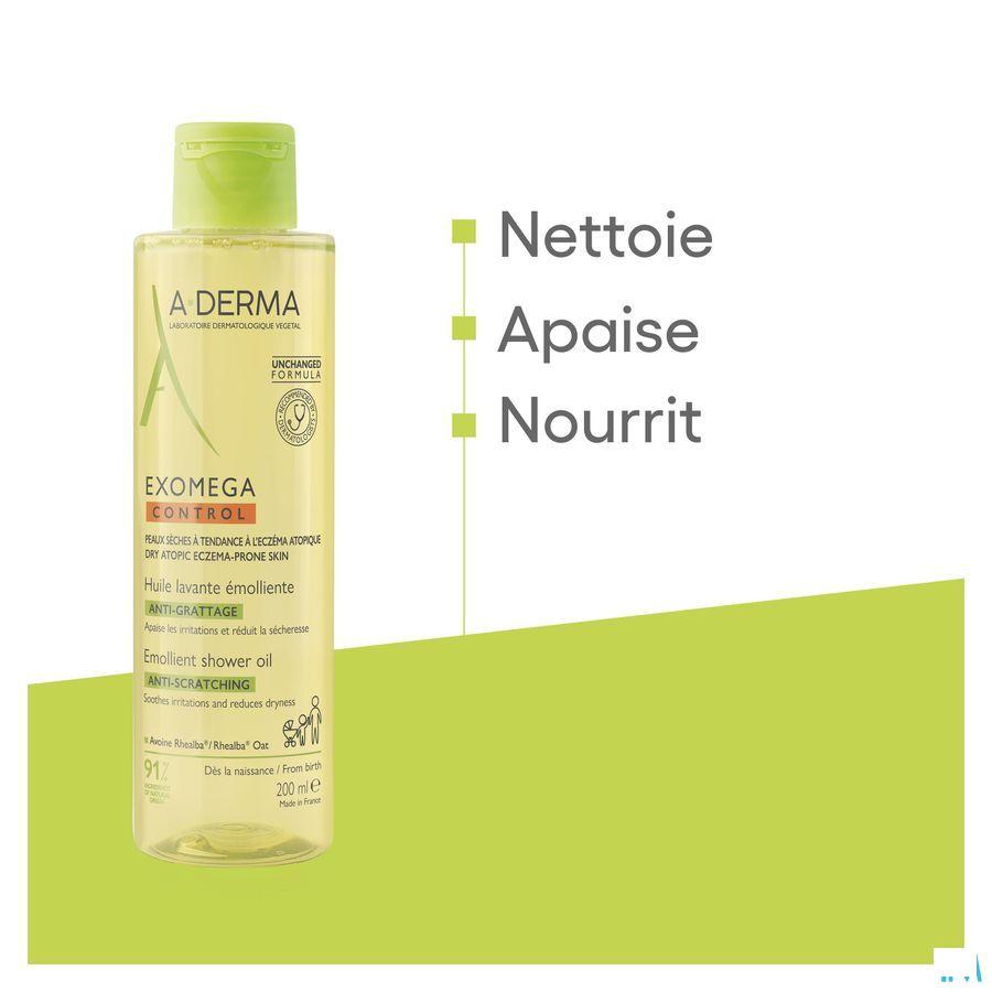 Aderma Exomega Control Emolierende Wasolie 200 ml