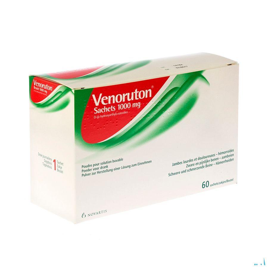 Venoruton 1000 Zakjes 60