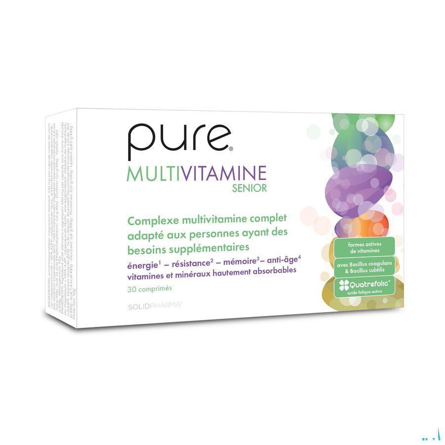 Pure Multivitamine Senior Tabl 30