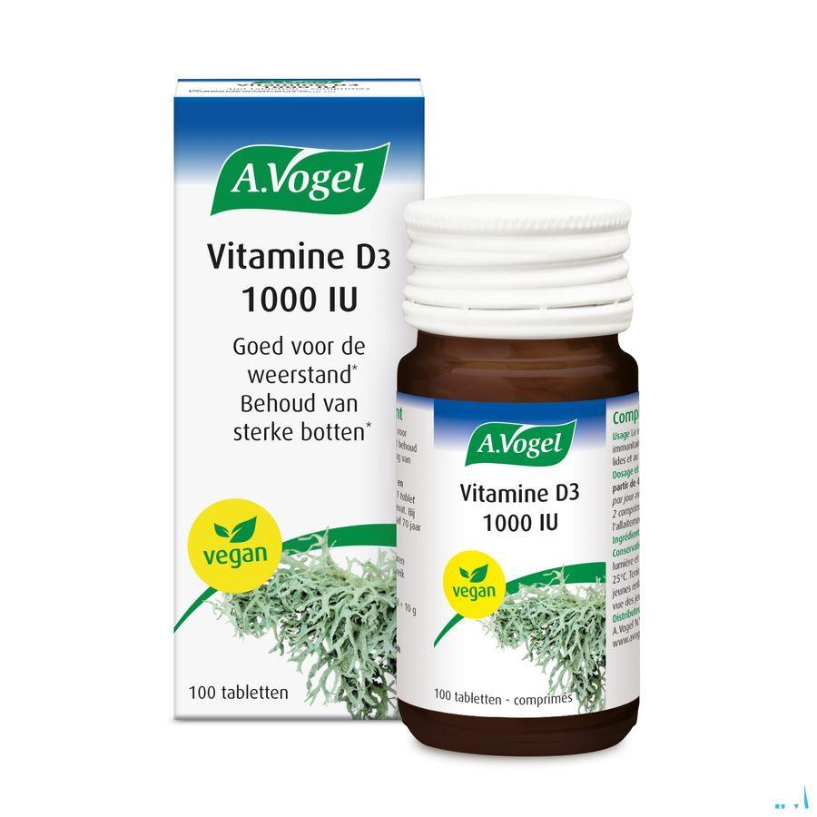 Vogel Vitamine D3 1000 Tabletten 100  -  A.vogel