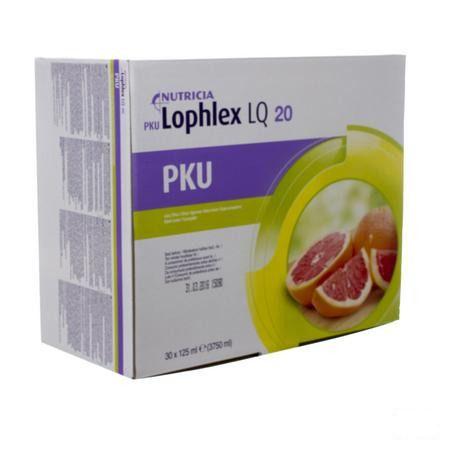 Pku Lophlex Lq 20 Juicy Citrus 30x125,0 ml  -  Nutricia