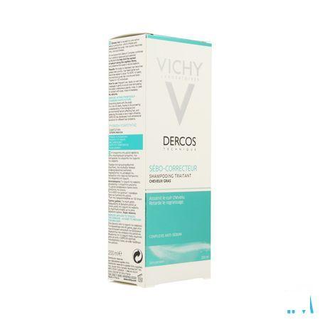 Vichy Dercos Sebo Correct. Chev Gras Shampooing 200 ml  -  Vichy