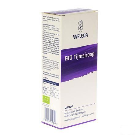 Weleda Sirop Au Thym Bio 200 ml  -  Weleda
